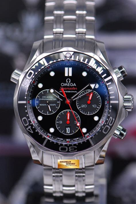 omega seamaster diver 300m co axial chronograph 44mm review|omega seamaster professional 300m automatic.